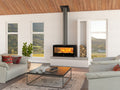 Lacunza Silver 1000 Freestanding Wood Fire - BODY Only