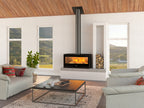 Lacunza Silver 1000 Freestanding Wood Fire - BODY Only