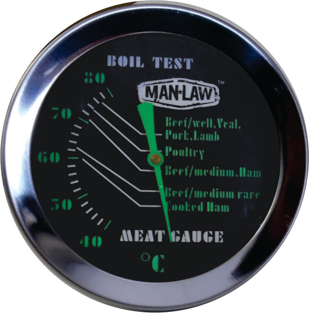Man-Law Glow in the Dark Meat Temp Gauge (MAN-T720CBBQ)