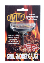 Man-Law Meat Mate Grill/Smoker Guage Retro