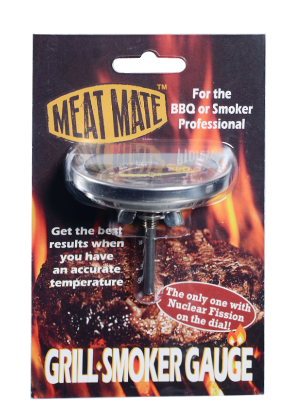 Man-Law Meat Mate Grill/Smoker Guage Retro