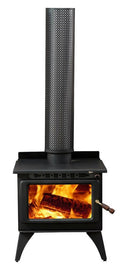 Maxiheat Prime 150 F/S Wood Fire Metallic Black