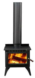 Maxiheat Prime 150 F/S Wood Fire Metallic Black