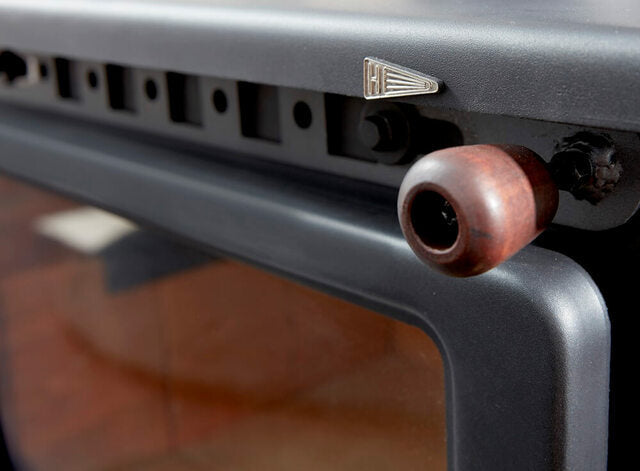 Maxiheat Prime 150 F/S Wood Fire Metallic Black
