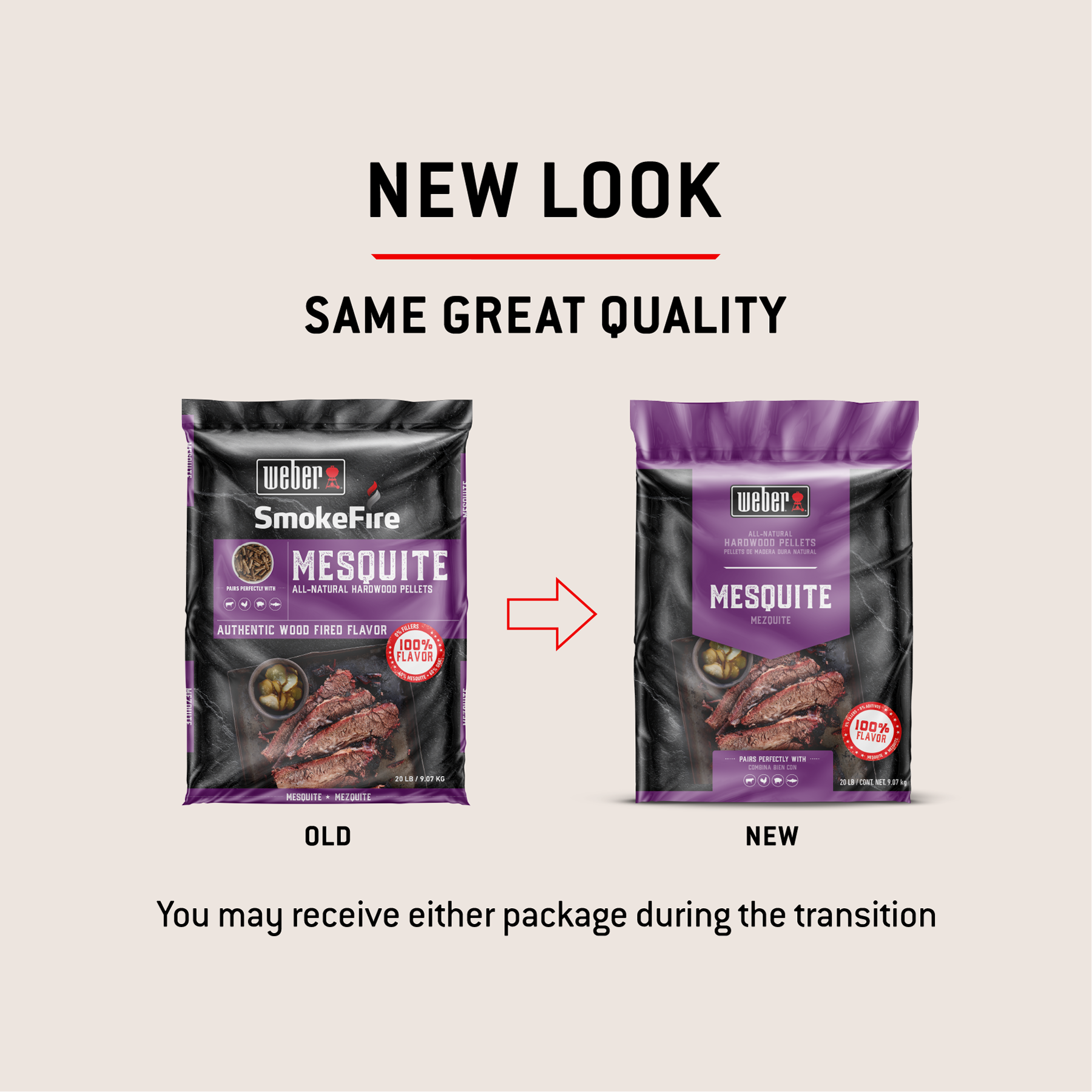 Weber® Mesquite All-Natural Hardwood Pellets