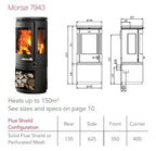 Morso 7943 Freestanding Wood Fire