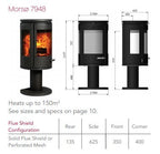 Morso 7948 Freestanding Wood Fire