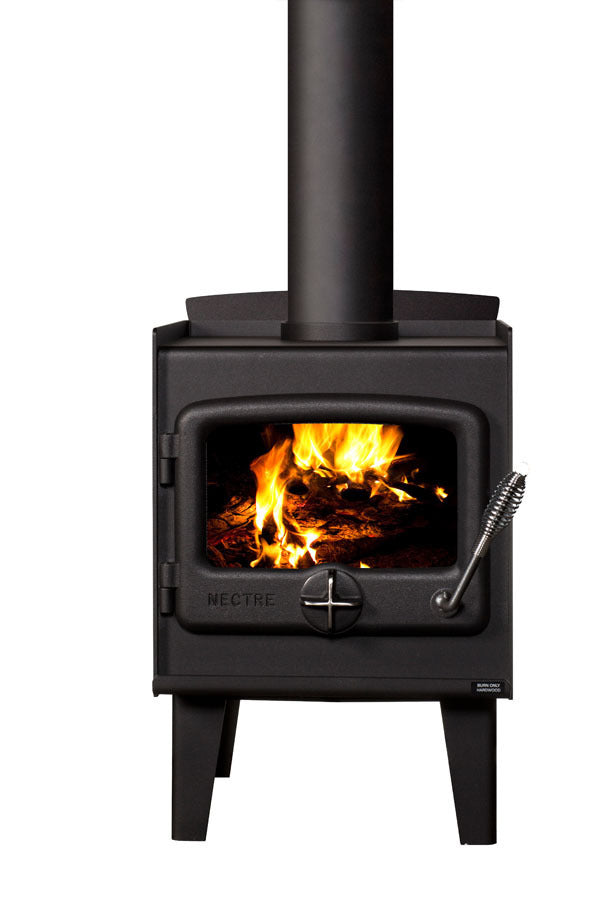 Nectre 15 LE Radiant Wood Heater on Legs