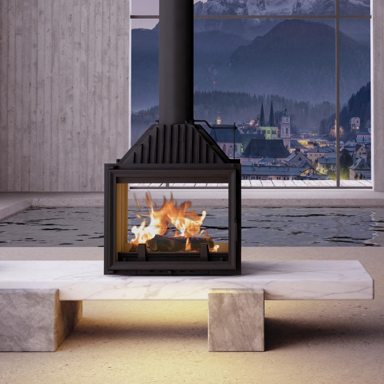 Siena 750 Tunnel F/S Wood Fire