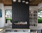 Real Flame Element 1800 D/Sided NG/LPG Fireplace