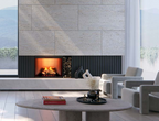 Real Flame Evo 750 Electric Fireplace w Log and Coal Set