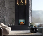 Real Flame Evo 900 Electric Fireplace w Log and Coal Set
