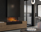 Real Flame Vivente 1500 1/2/3 Sided Electric Fireplace