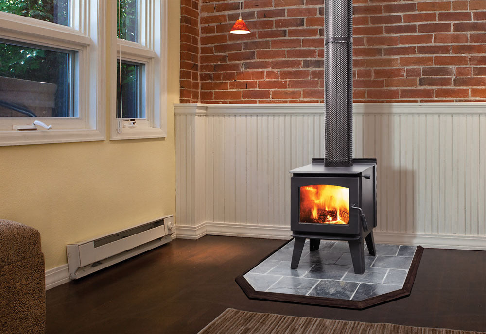 Regency Narrabri F100B F/S Wood Fire Black