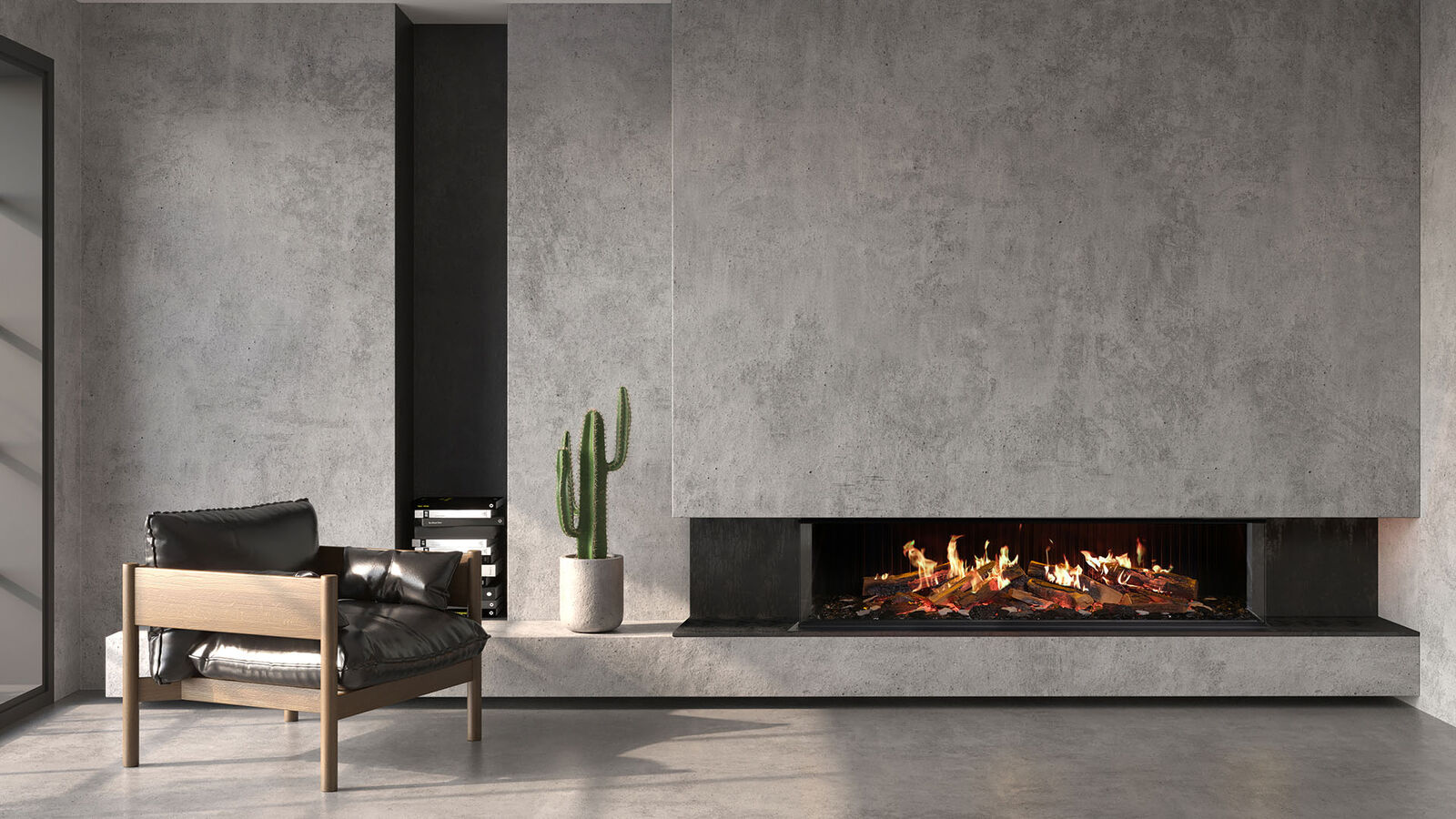 Rinnai EL Electric Fire 1500 3kW - 15 amp