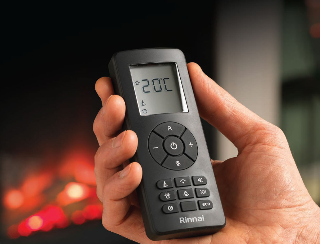 Rinnai ES2200 Electric Fire 1/2/3 Sided Fireplace