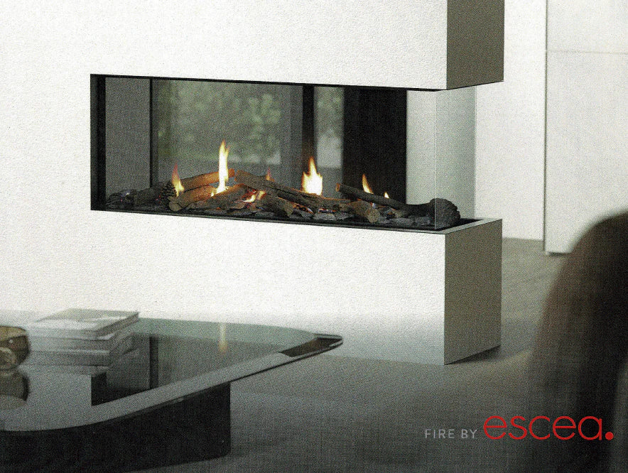 Escea DN1150 G3 Peninsula Fireplace LPG