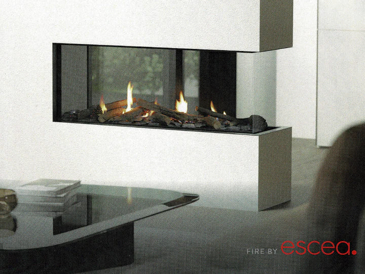 Escea DN1150 G3 Peninsula Fireplace NG