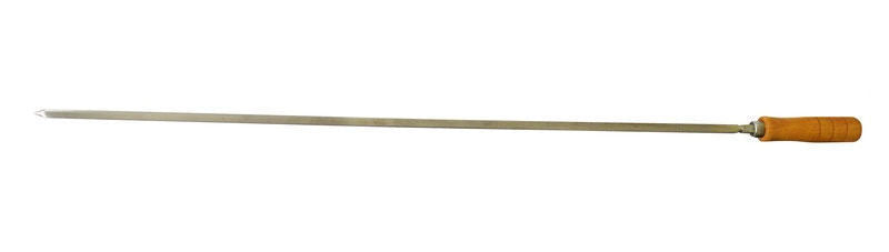 Stainless steel spit skewer - 8mm thick - solid 950mm long