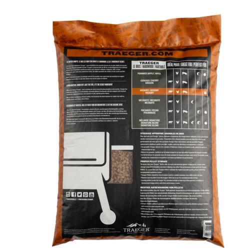 Traeger BBQ Pellets - Hickory 9kg