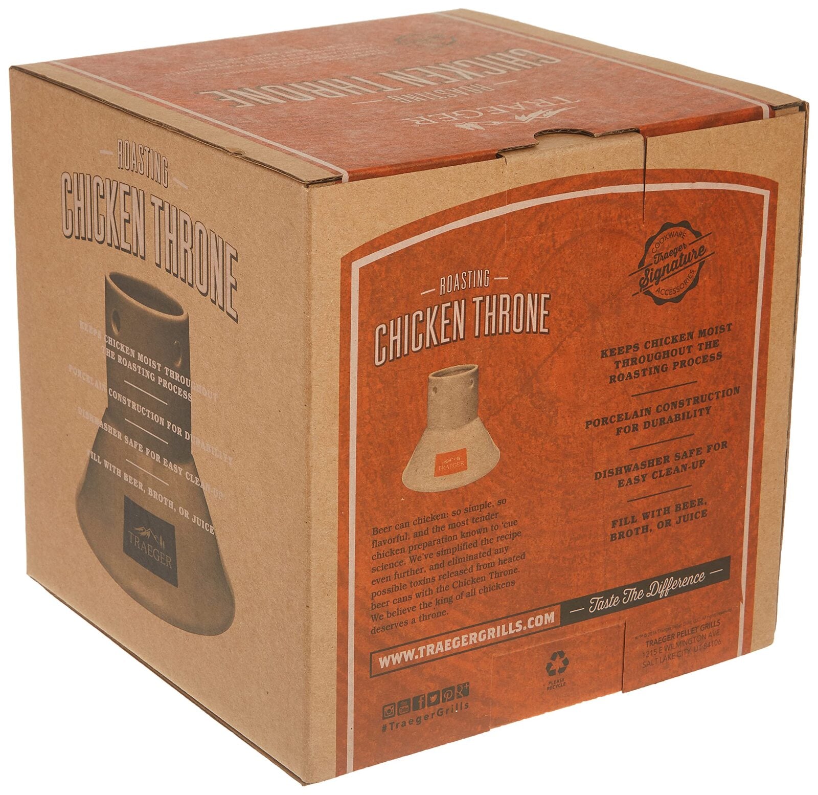 TRAEGER CHICKEN THRONE