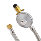 GCA EZI PAk LCC BBQ Regulator and Hose 3/8SAE Female Flare 1800mm