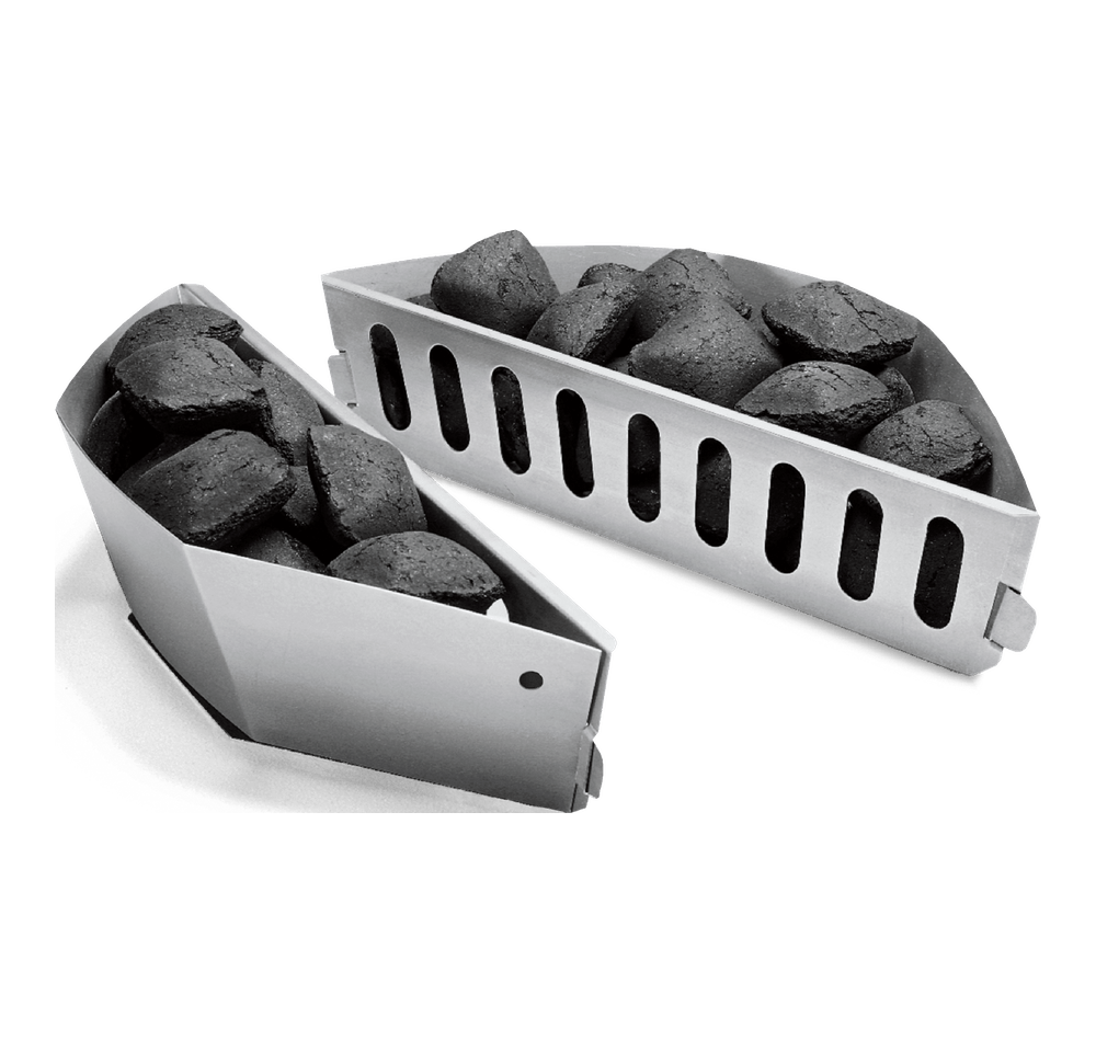 Charcoal Basket Pair
