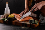 Weber Santoku Knife 18cm BLK