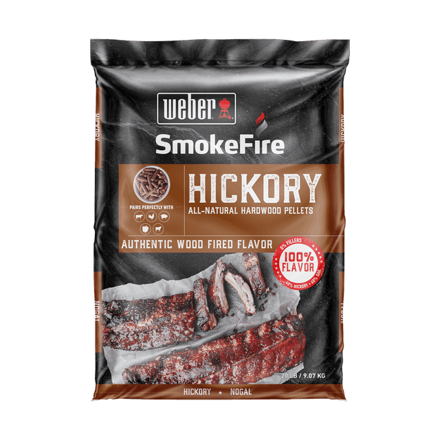 Weber Wood Pellets 20lb Hickory