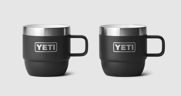 YETI 6oz Rambler 6oz Espresso Mug 2 Pack - Black