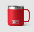 YETI RAMBLER® 10 OZ (296 ML) MUG RESCUE RED WITH MAGSLIDER™ LID