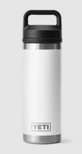 YETI RAMBLER® 18 OZ (532 ML) WHITE BOTTLE WITH CHUG CAP
