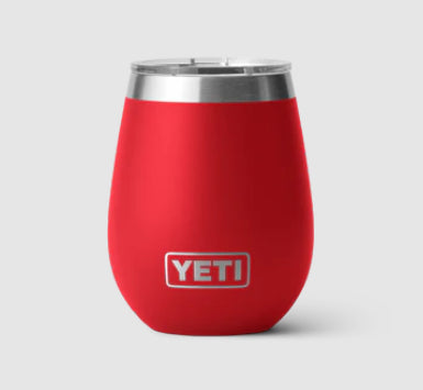 YETI Rambler 10oz Wine Tumbler Rescue Red