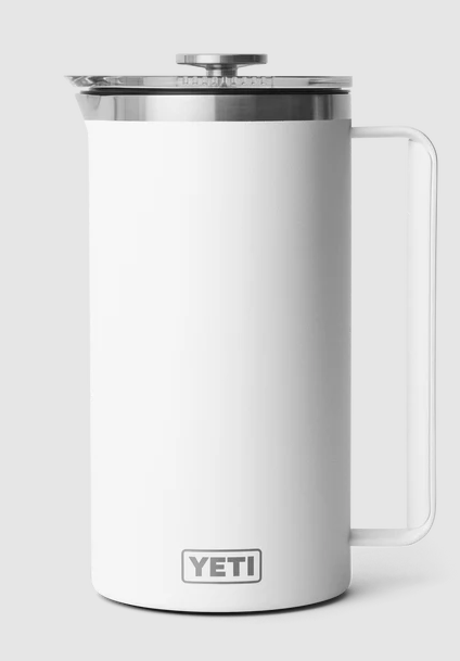YETI Rambler 34 oz French Press White