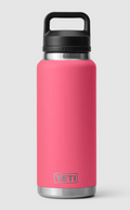 YETI Rambler 36oz Bottle Tropical Pink w/Chug Cap