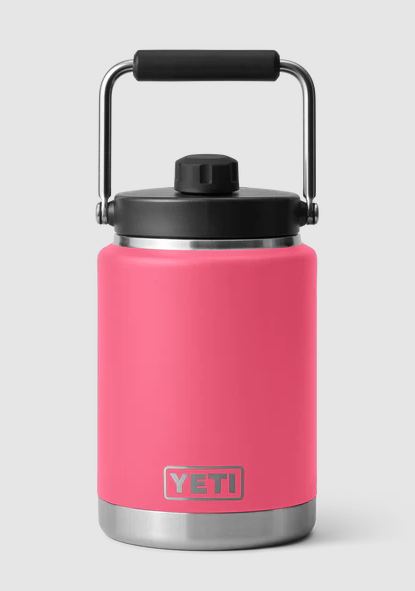 Yeti Rambler Half Gallon Jug Tropical Pink