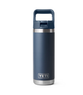 Yeti 18oz Rambler Straw Bottle Navy (532ml)