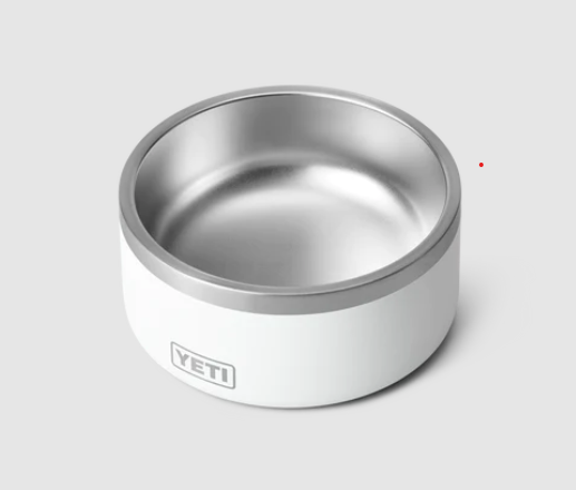 Yeti Boomer 8 Dog Bowl - White