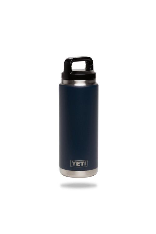 Yeti Rambler 26oz Bottle Navy w/Chug Cap