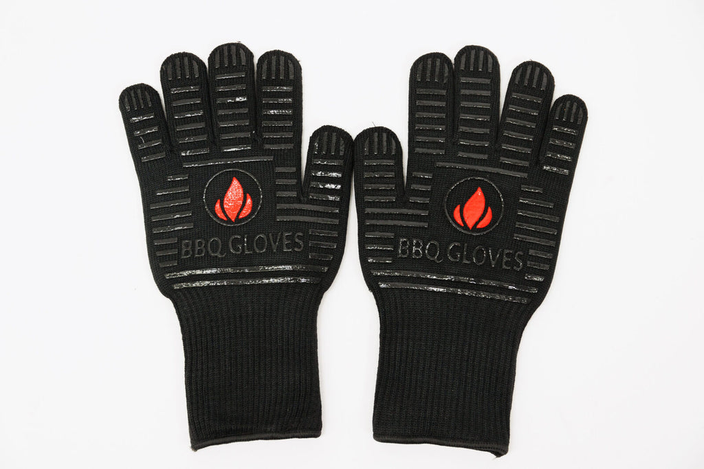 Heat resistant BBQ gloves