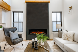 Amantii Symmetry Bespoke 50 Xtra Tall - Indoor/Alfresco Electric Fireplace