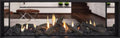 Escea DS1400 G3 Double Sided Fireplace NG