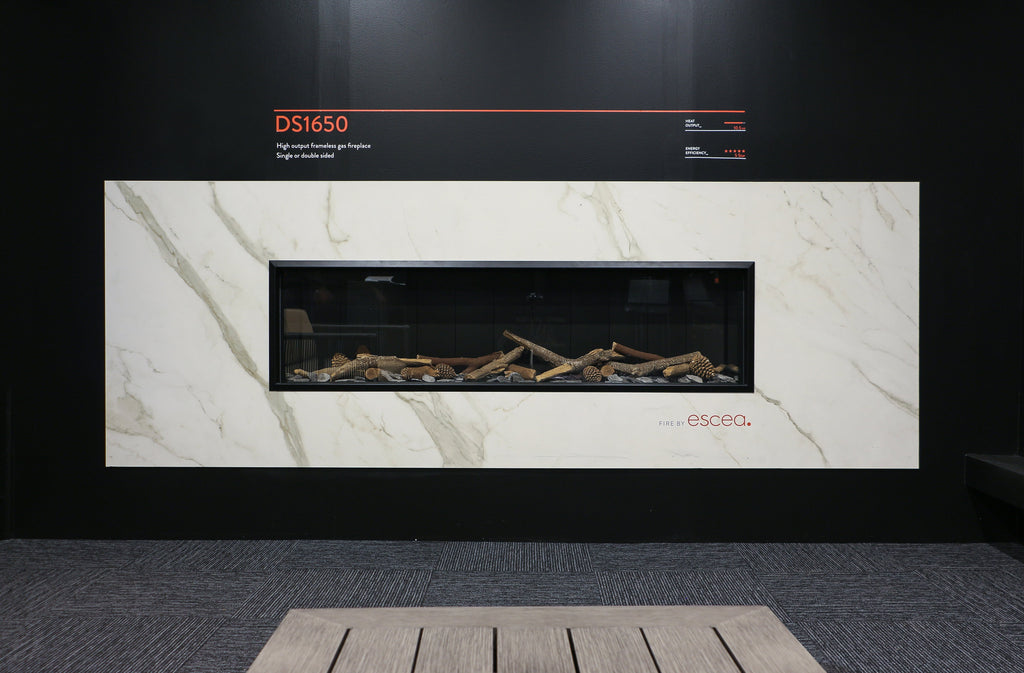 Escea DS1650 G3 Single Sided Fireplace NG