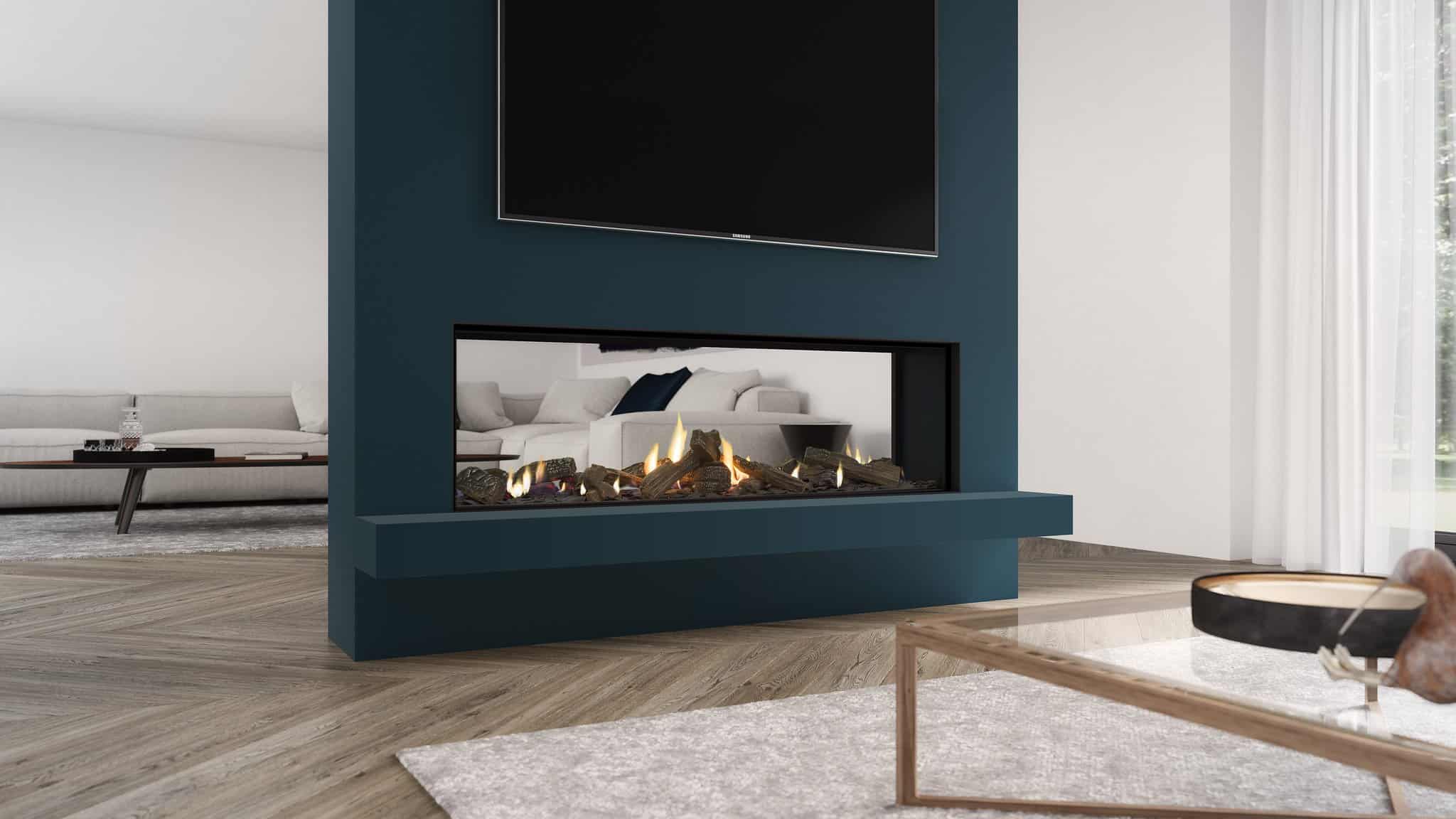 Escea DS1400 G3 Double Sided Fireplace LPG